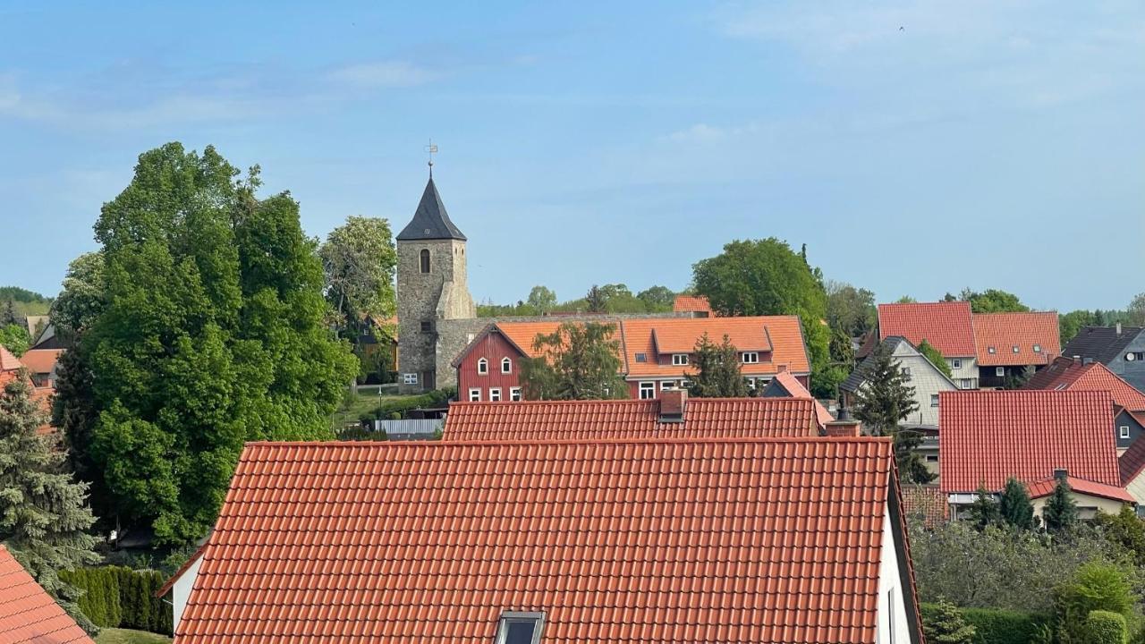 Ferienwohnung Weitsicht Hüttenrode Exterior foto